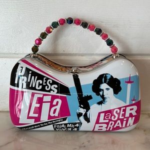 Star Wars Princess Leia Beaded Handle Tin Box Company Bag